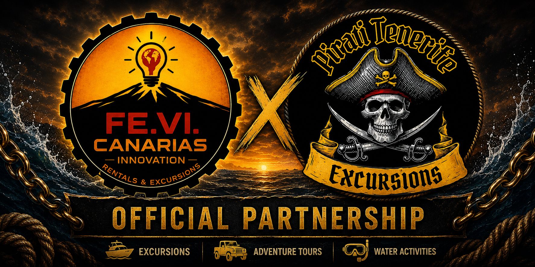 Pirati Tenerife — Fe.Vi. services aboard Pirati Tenerife