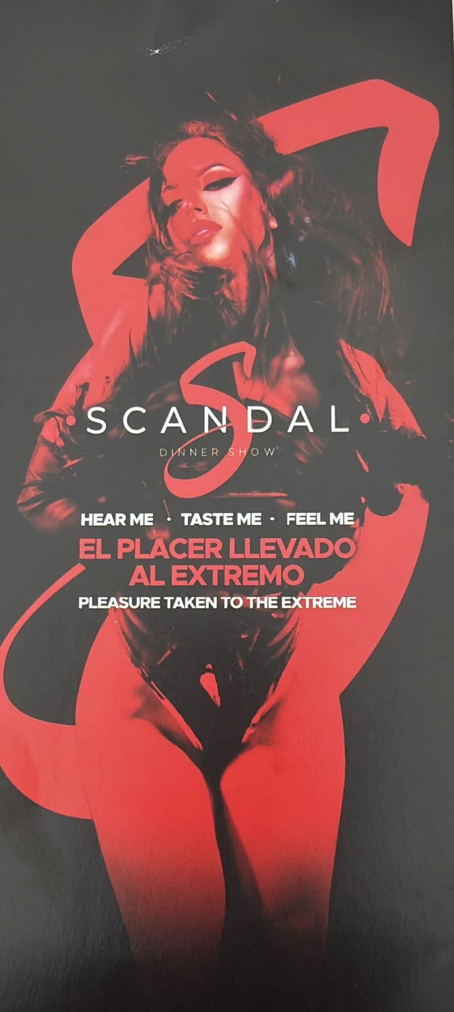 Scandal Dinner Show, a dinner show in Tenerife