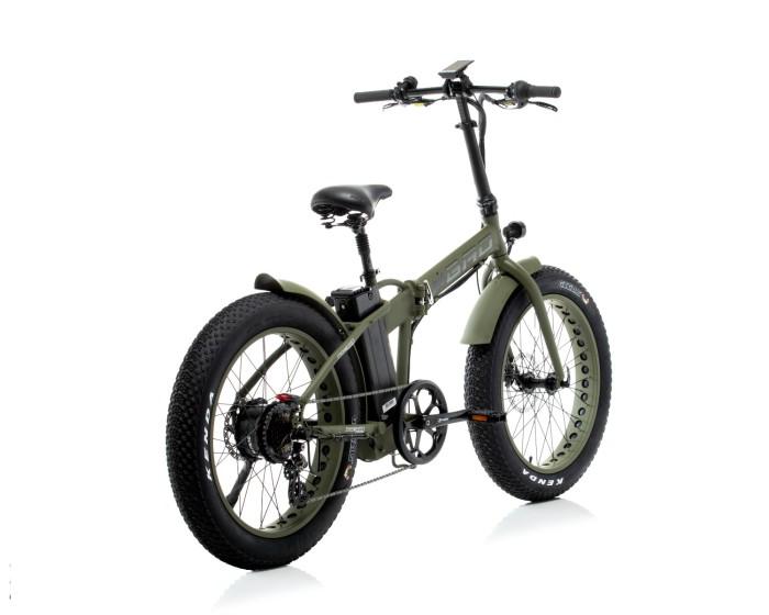 Big Bad 500W Verde militare — Fat E-Bike · 500W motor · Tenerife